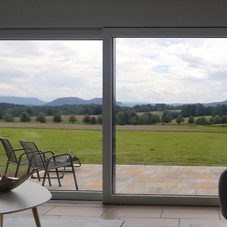 Auszeit Mit Weitblick In Der Sachsischen Schweiz - Kleiner Bauernhof Mit Tieren Und Wallbox Rathmannsdorf Δωμάτιο φωτογραφία